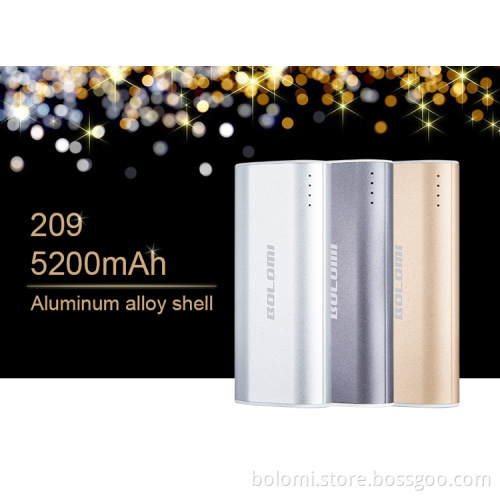 New product mobile Power bank 5000mah,5200mah power bank,mobile power supply
